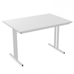 Table pliante piétement en T 740x1600x800mm