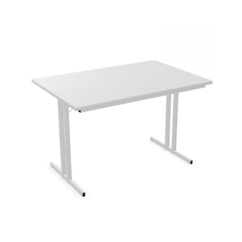 Table pliante piétement en T 740x1600x800mm