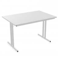 Table pliante piétement en T 740x1600x800mm